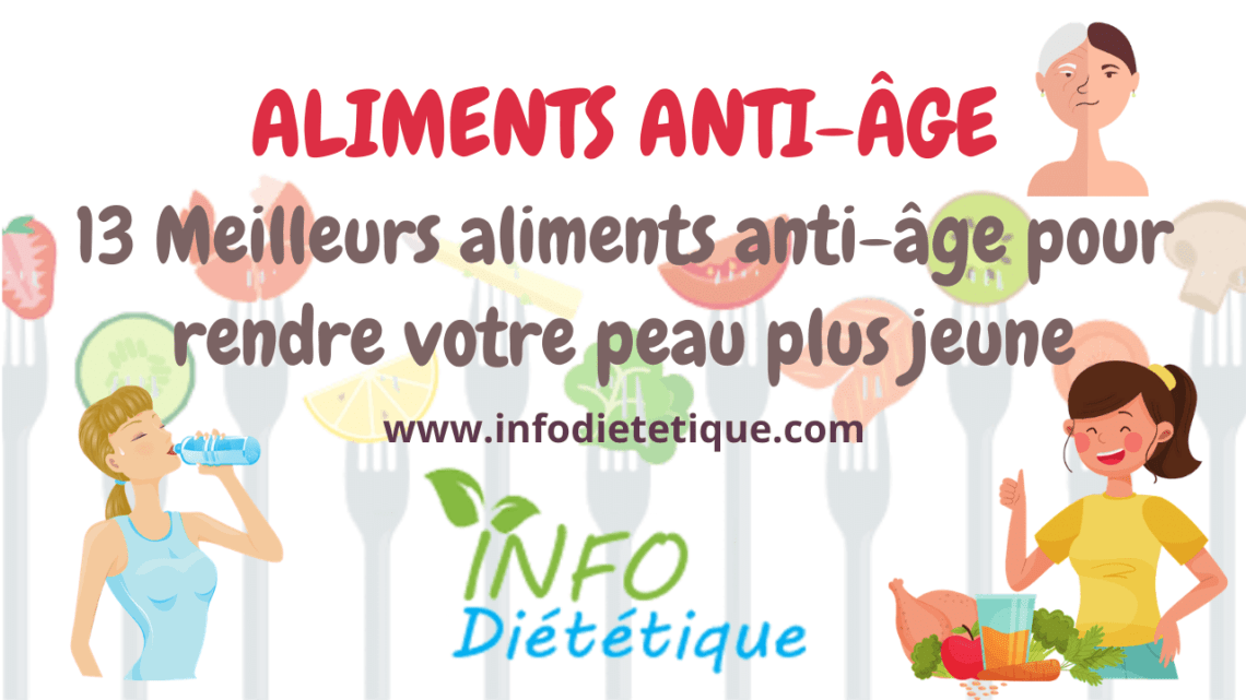 13 Meilleurs aliments anti-âge