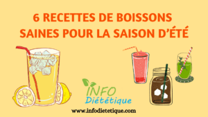 boissons saines