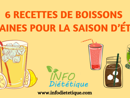 boissons saines