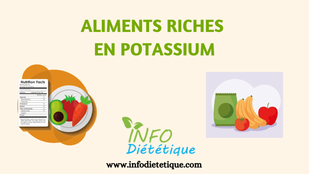 Aliments riches en potassium