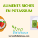 Aliments riches en potassium